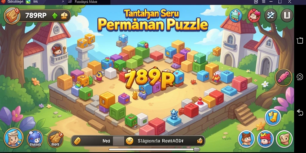 Gameplay seru dengan berbagai teka-teki menantang dalam 789RP.