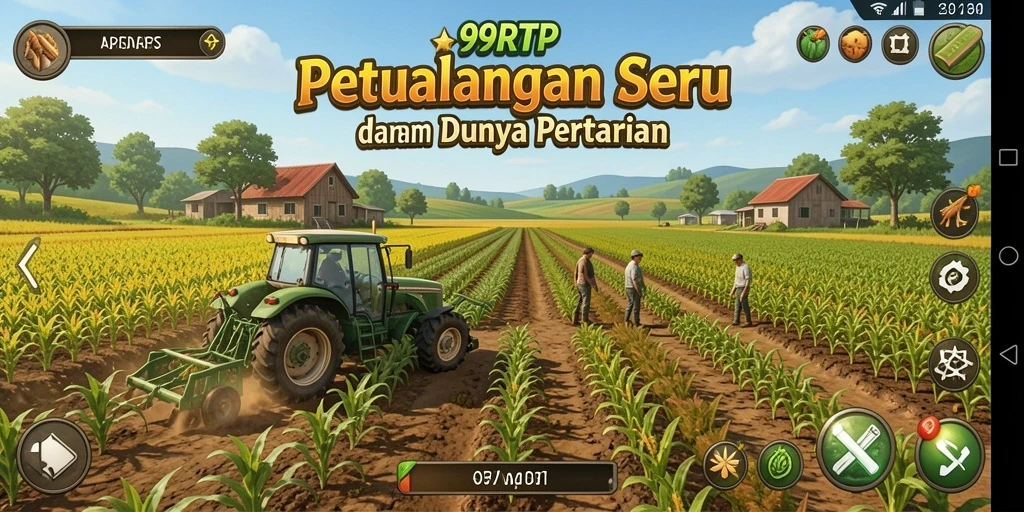Tampilan menarik dari kegiatan bertani di 99RTP.