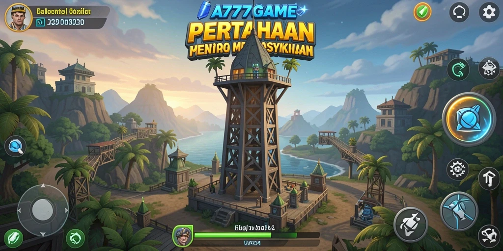 Gameplay seru A777GAME dalam aksi Tower Defense.