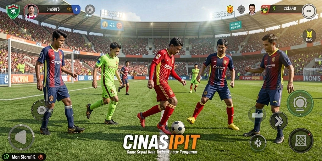 Tampilan menarik dari gameplay CINASIPIT yang seru.