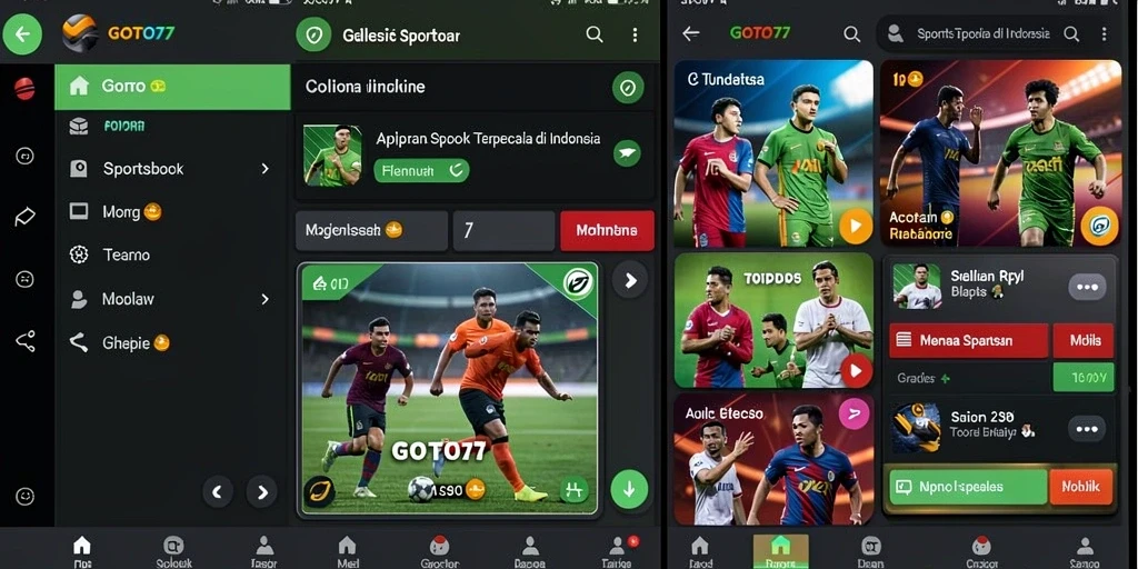Tampilan gameplay GOTO77 yang mendebarkan dan interaktif.