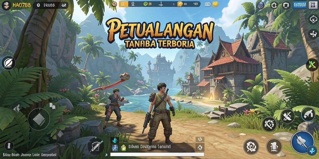 Gameplay HAO788 yang menakjubkan di dunia terbuka.