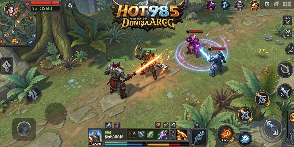 Gameplay ARPG yang mendebarkan dengan grafis menawan.