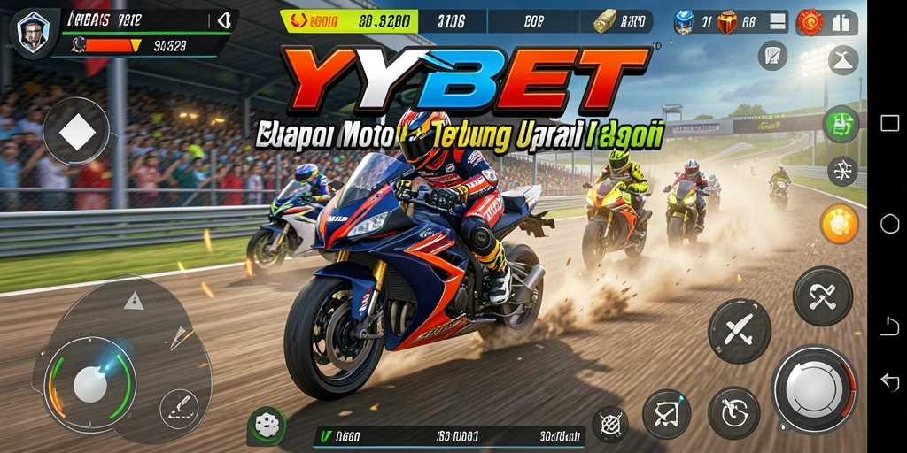 Gameplay seru balapan motor di YYBET dengan grafis menawan.